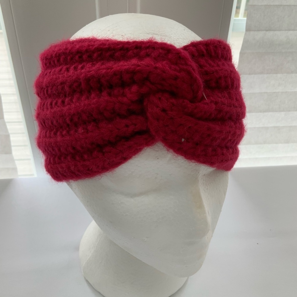 LOFT Hot Pink Acrylic Headband - Picture 1 of 3